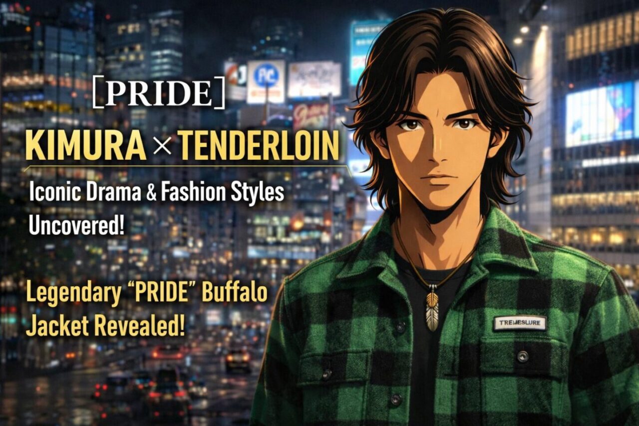 プライド】木村拓哉×TENDERLOIN｜伝説のドラマとファッションを徹底 